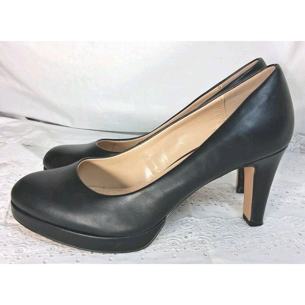 Black Pumps Womens 9.5 High Heels Ankis Career Formal Business Office Wedding